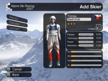 Alpine Ski Racing 2007